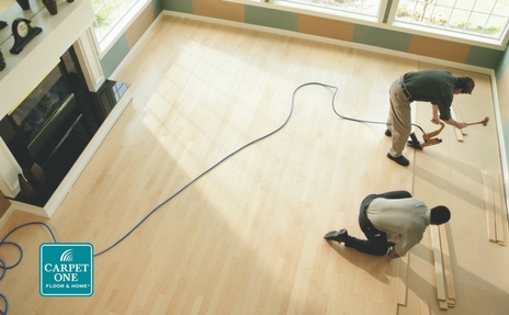 hardwood flooring installation