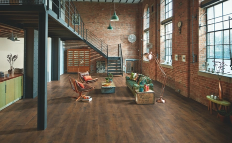 hardwood in mill building